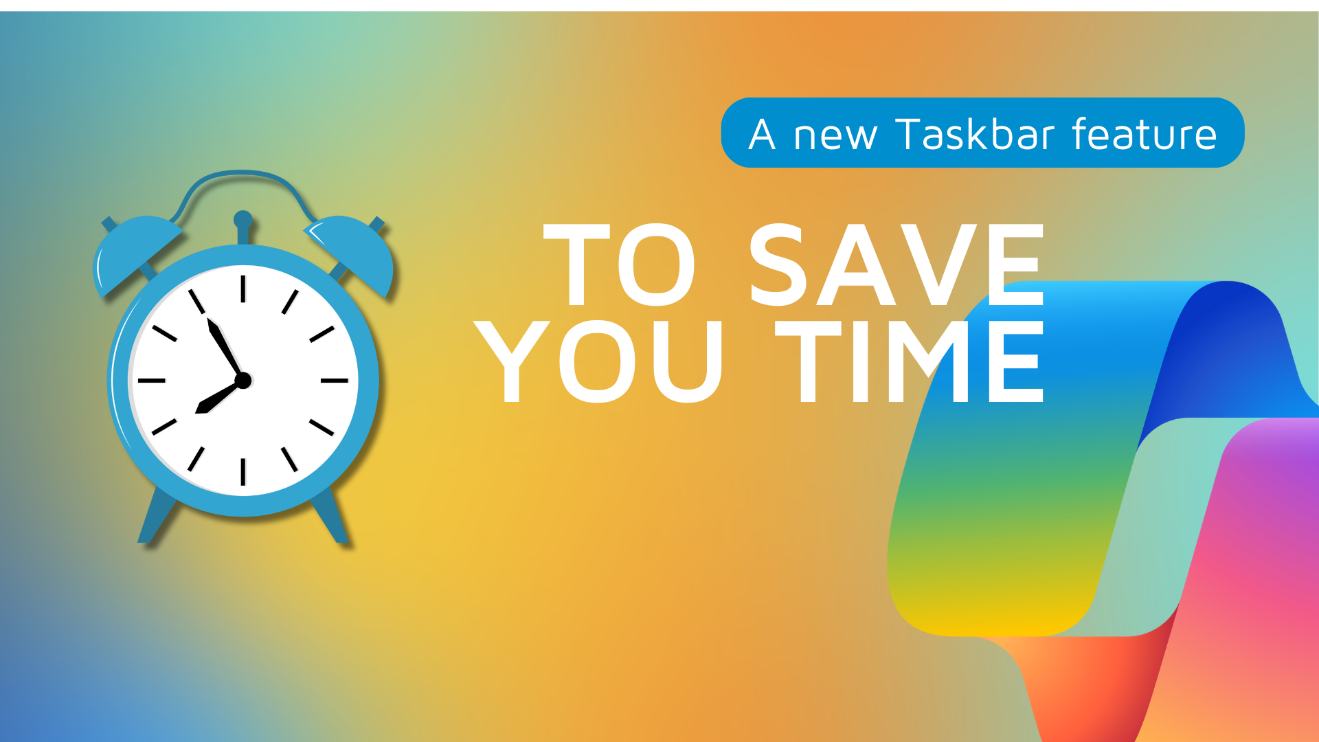 Copilot Taskbar banner